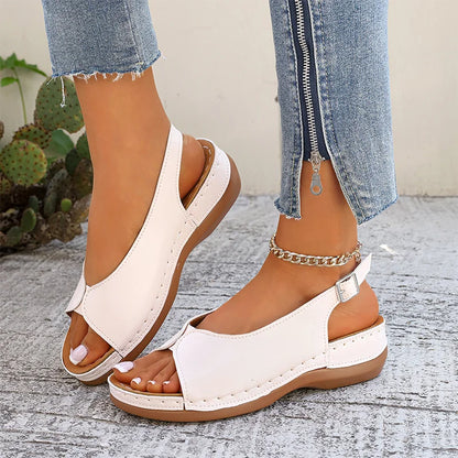 ✨👡【Veličine 36-43】Elegantne rimske sandale za žene, izrađene od goveđe kože ☀️