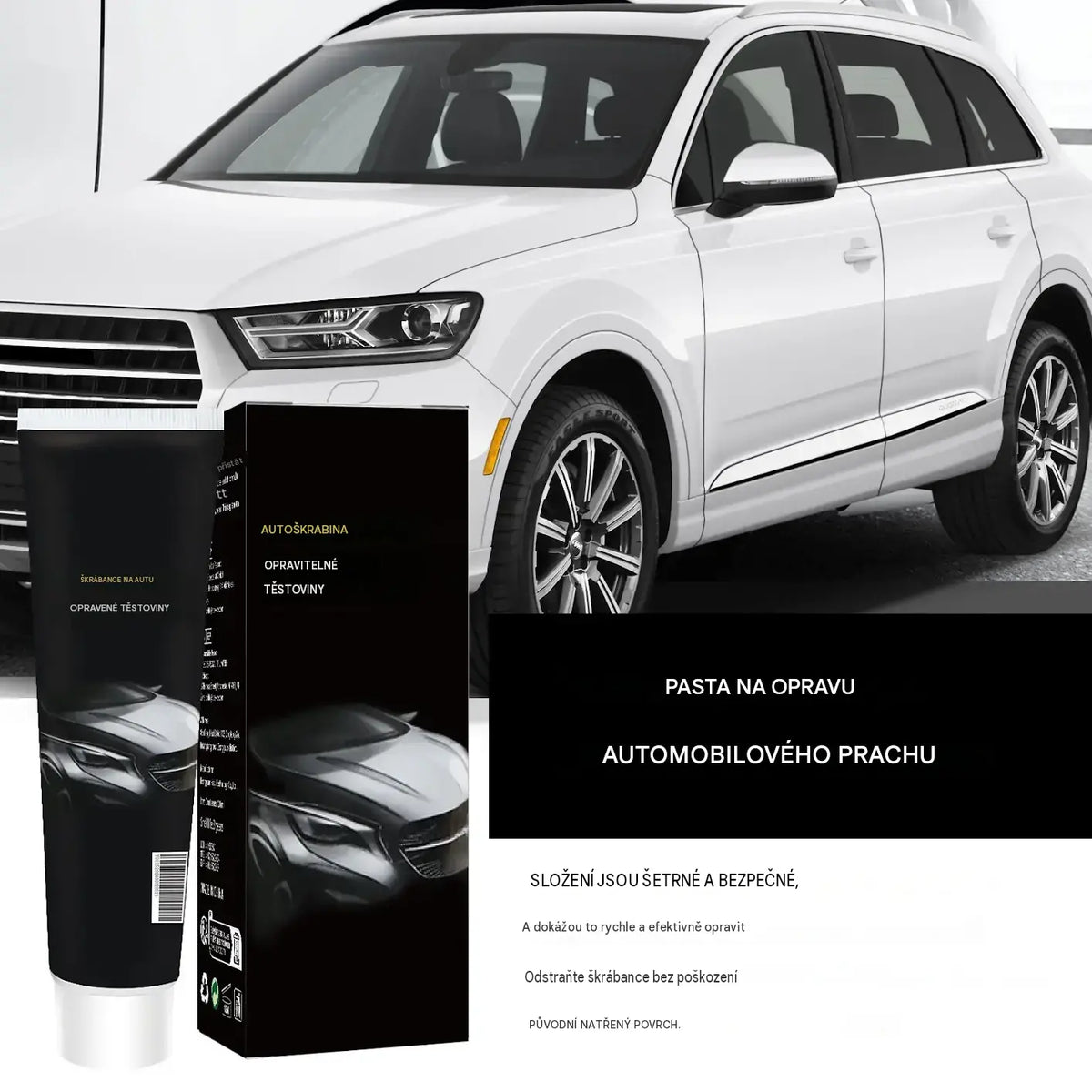 🔥Kupte 1 a druhý získejte zdarma🔥🚗💨Pasta na opravu škrábanců na autě – oprava škrábanců v laku, leštění a renovace