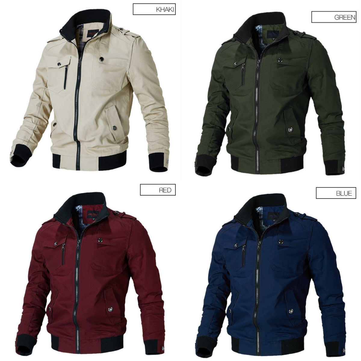 🔥 【M-5XL】Nueva chaqueta de hombre otoño/invierno 2025 – moderna, casual y abrigada 🔥
