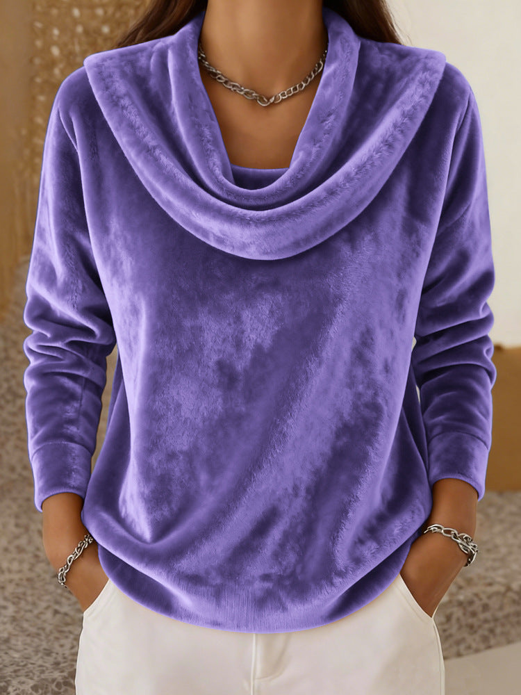 🔥❤️ 【S–3XL】Nowa, casualowa, luźna bluza polarowa z długim rękawem