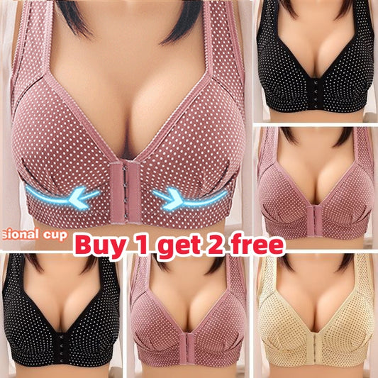 💥【Vremenski ograničena ponuda - 3 komada】【49-120 kg】Moderan, seksi, visokokvalitetni push-up grudnjak