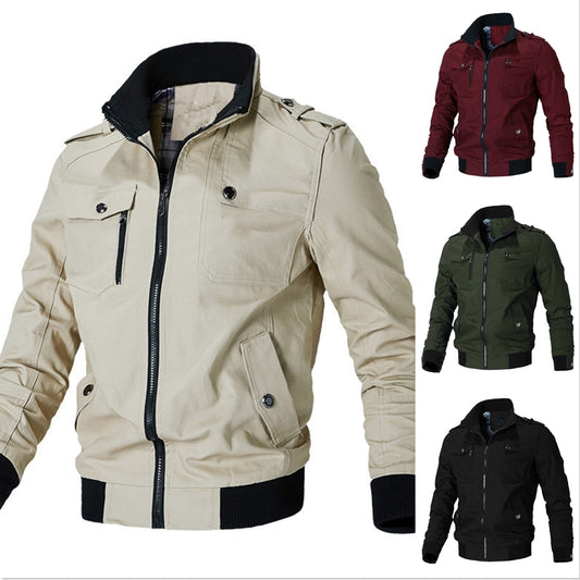 🔥 【M-5XL】Nueva chaqueta de hombre otoño/invierno 2025 – moderna, casual y abrigada 🔥