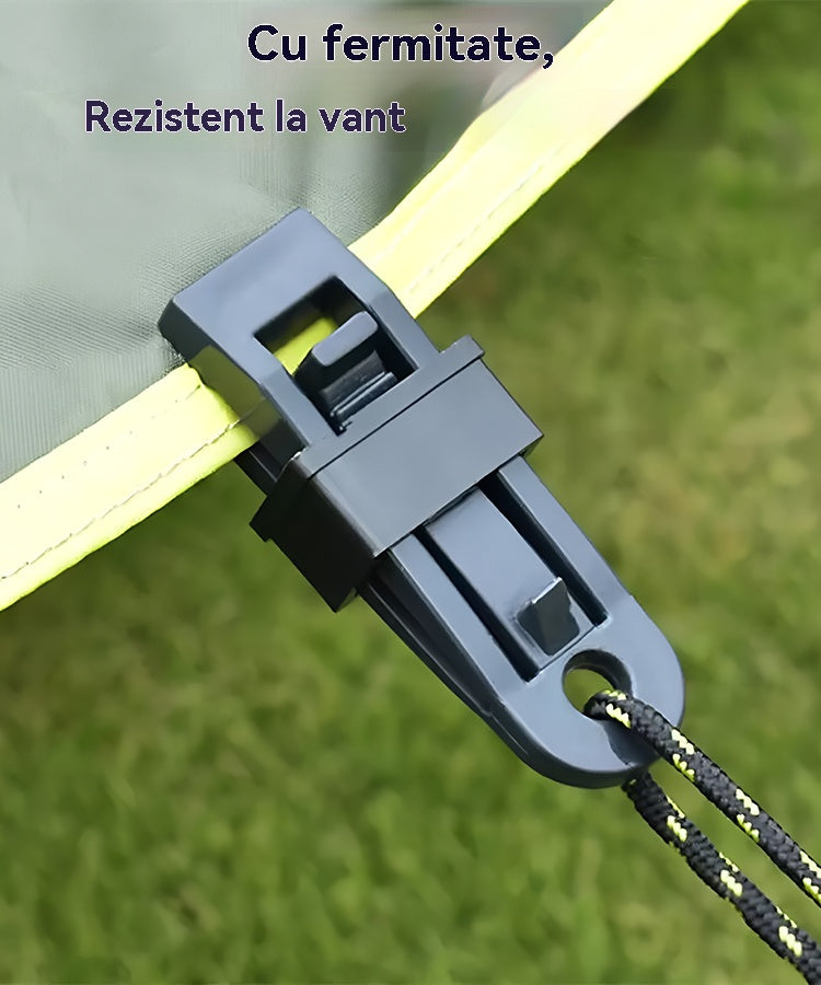 🏡🌿[50 sztuk] Klipsy do mocowania siatki zacieniającej, klipsy do mocowania namiotu