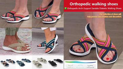 【35-43】🍃👡Dámské letní ortopedické sandály na platformě