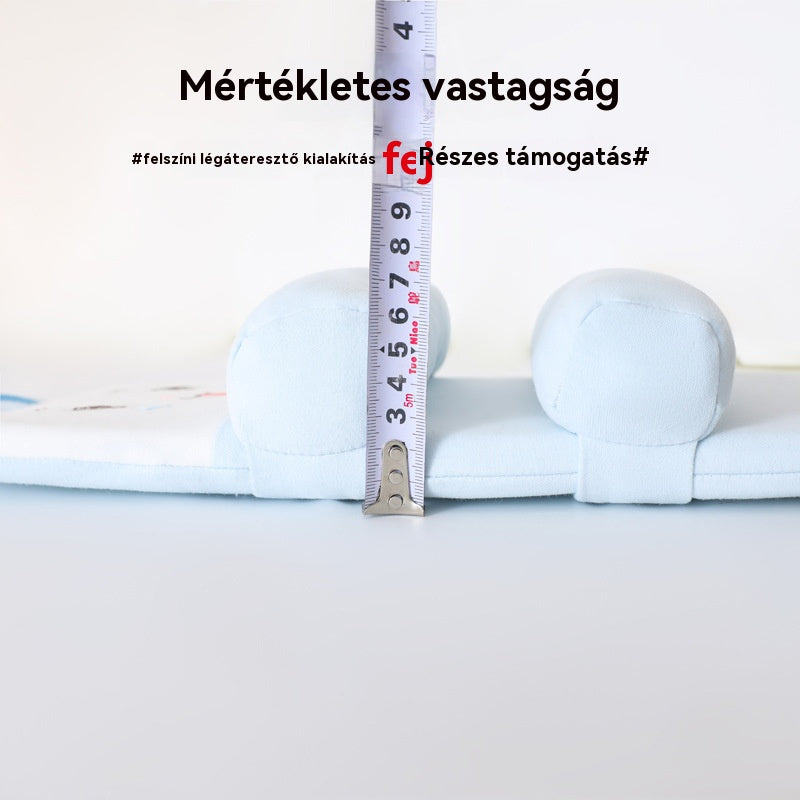 👶💤【Ajánlott életkor: 0-1 év】Billenésgátló párna a baba fejére