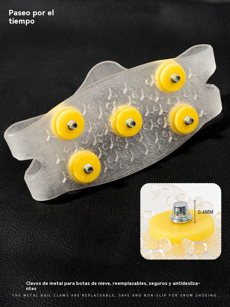 ¡Compra uno y llévate otro gratis! 🔥Crampones antideslizantes invisibles, crampones transparentes para exteriores