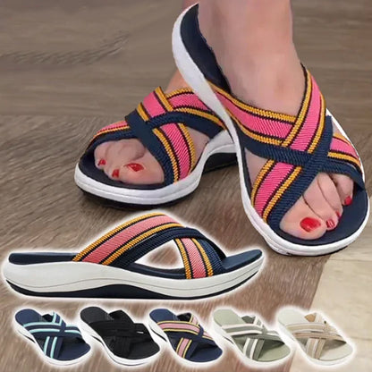 【35-43】🍃👡Dámské letní ortopedické sandály na platformě