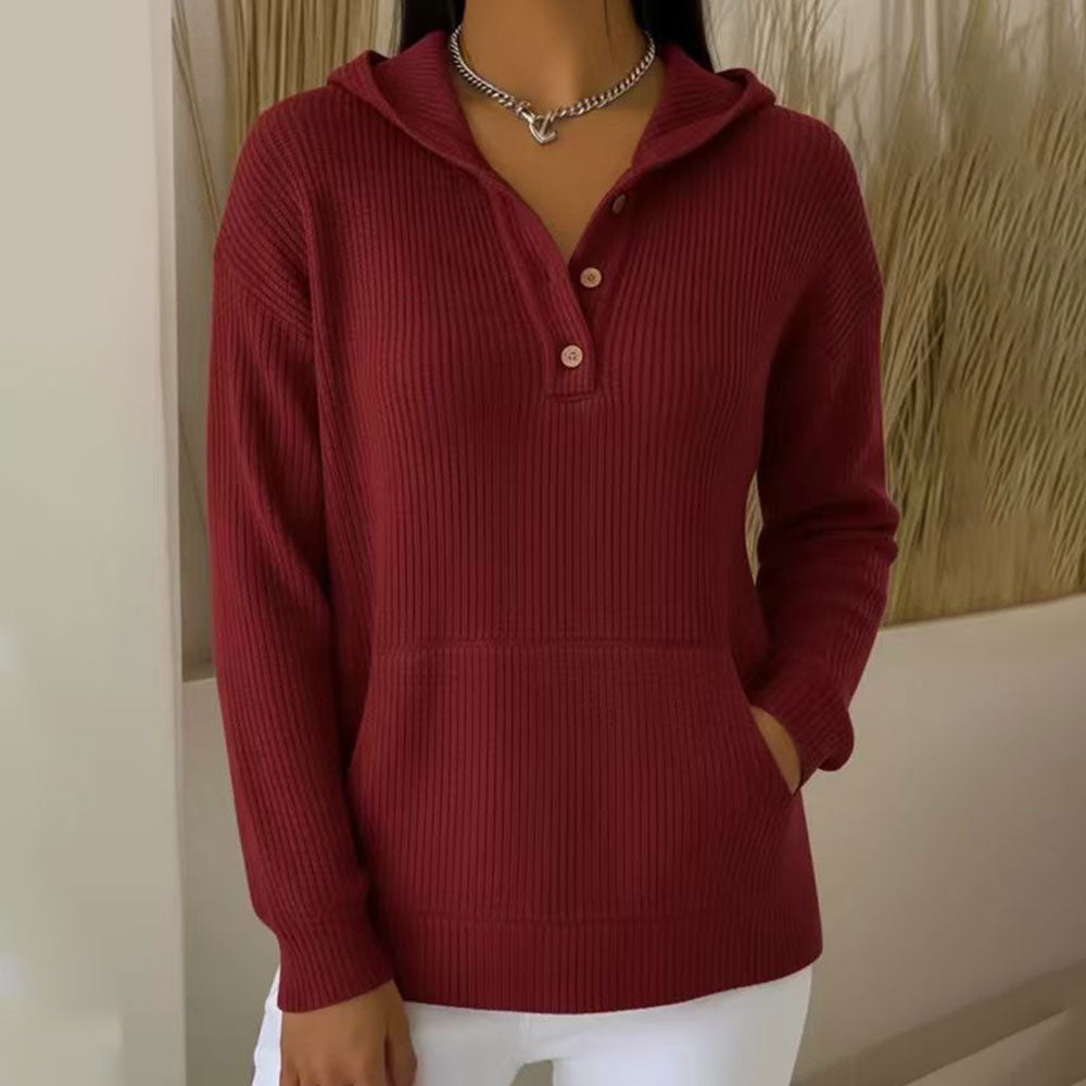 【S–3XL】2026 nowy model z kapturem, casualowa bluza z sztruksu