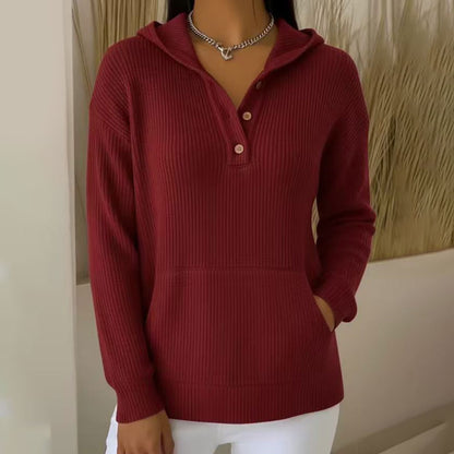 【S–3XL】2026 nowy model z kapturem, casualowa bluza z sztruksu