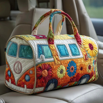 🌸Hippie Van párnázott utazótáska，【(16x8x8) hüvelyk】1 darab 11900 Ft