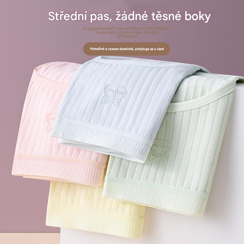 💓50% sleva💓 7dílná sada, dámské jednoduché spodní prádlo s vysokým pasem, vhodné pro váhu 70-180 kg