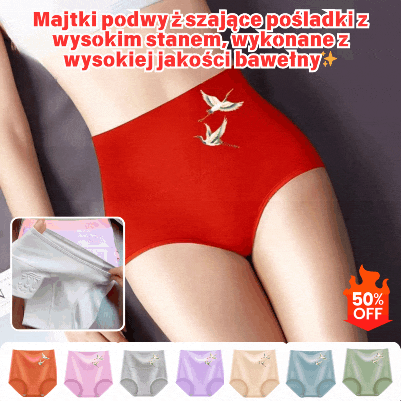 💖Az 50%-os kedvezmény utolsó napja – 【Vásárolj 3-at, és 3-at kapsz ajándékba】Magas derekú, fenékemelő, kiváló minőségű pamutból✨️ (45–105 kg)