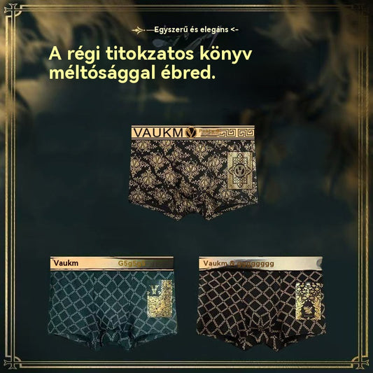 💥Vásárolj 3-et, kapsz 3-öt ingyen🔥Luxus mágneses alsónemű férfiaknak, jégselyemből, 10A antibakteriális + masszázsgranulátumból