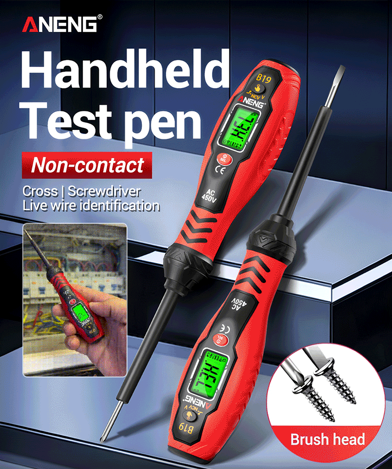 🔥【Αγόρασε 1, πάρε 1 δωρεάν】Υψηλής ακρίβειας έξυπνο μετρητικό στυλό, ψηφιακό πολυλειτουργικό αισθητήριο μετρητικό στυλό, ανίχνευση κυκλώματος