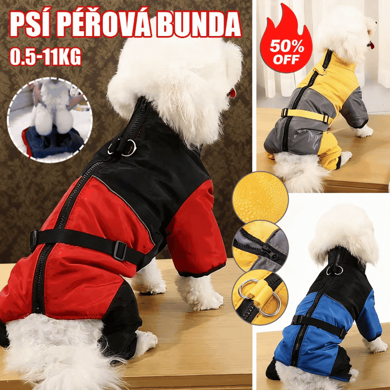 🔥🐕 Odjeća za pse od čistog pamuka, topla i vodootporna