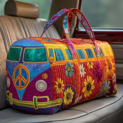 🌸Hippie Van párnázott utazótáska，【(16x8x8) hüvelyk】1 darab 11900 Ft
