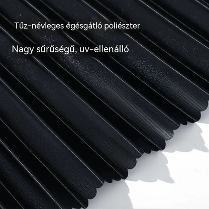 【4 db-os készlet】csúszósínes autós napellenző függöny hőszigetelő funkcióval
