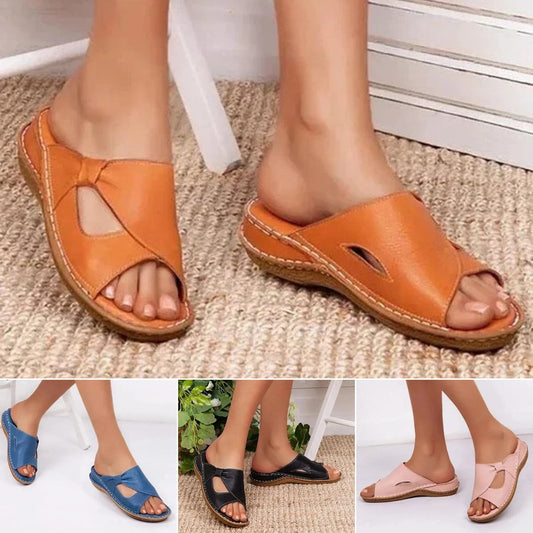 🔥🔥【35-43】👡Új divatos, lezser és kényelmes puha talpú strandpapucs nőknek