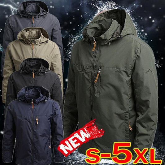 【30% OFF】🔥【M~5XL】2024 új férfi szélálló vízálló kültéri mászókabát