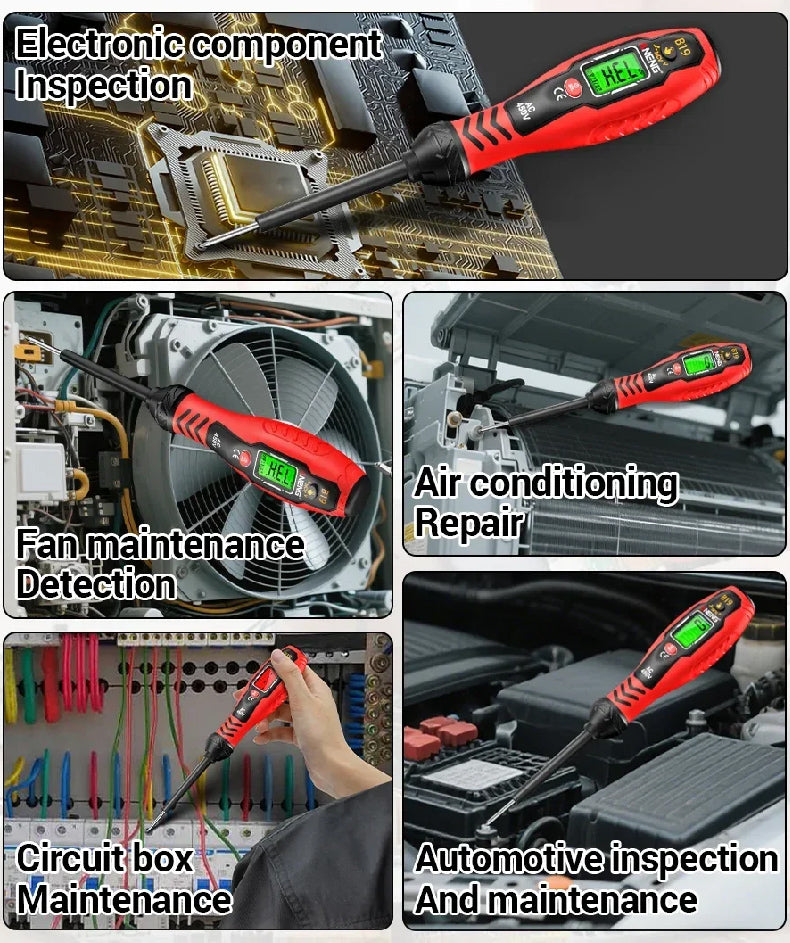 🔥【Αγόρασε 1, πάρε 1 δωρεάν】Υψηλής ακρίβειας έξυπνο μετρητικό στυλό, ψηφιακό πολυλειτουργικό αισθητήριο μετρητικό στυλό, ανίχνευση κυκλώματος