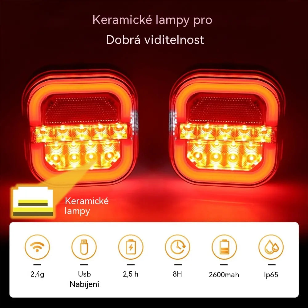 LED světla pro přívěs auta