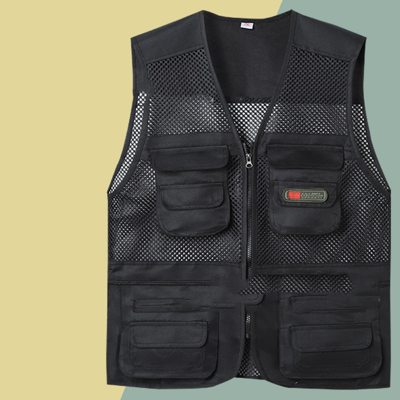 🔥【XL-4XL】Ležerni funkcionalni prsluk s više džepova