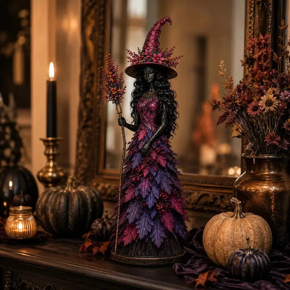 🧙‍♀️Ograniczona czasowo zniżka 50%‍♀️ Zaczarowana figurka jesiennej wiedźmy