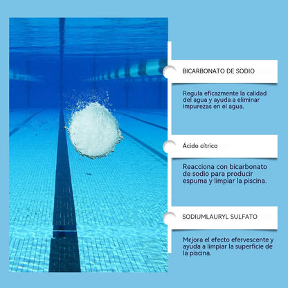 🔥【Vásárolj 2-t, kapsz 2-t ingyen】🏊‍♀️💧Medencetisztító tabletták a kristálytiszta vízért.