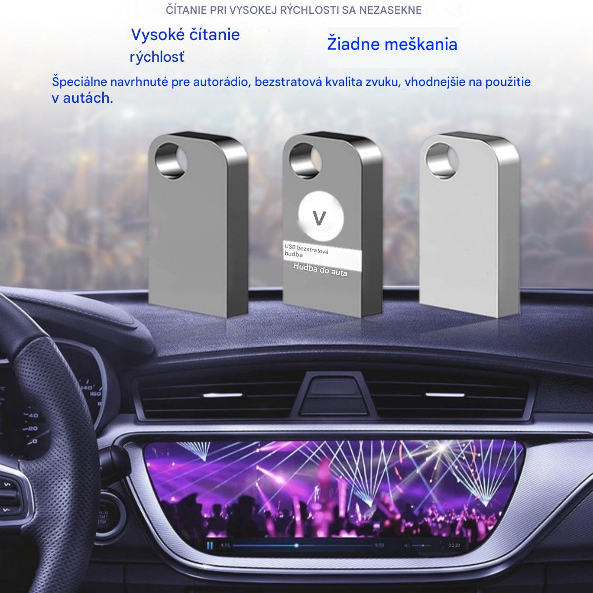 🚗🎵🎵【32G】【Zenei USB flash meghajtó】3000 dalt, 200 MV-t és 6D hangeffekteket tartalmaz