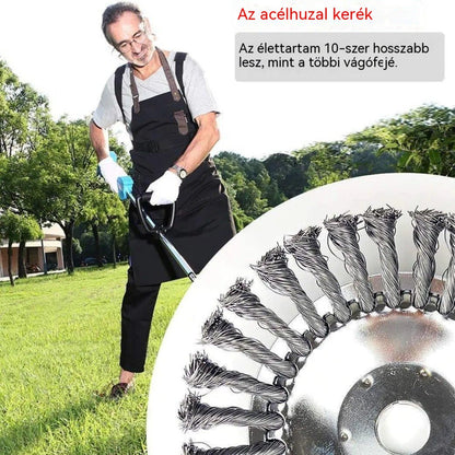 ⚡⚡🔥【8 hüvelyk】Drótos gyomláló kiegészítők, Kerti gyomláló eszközök