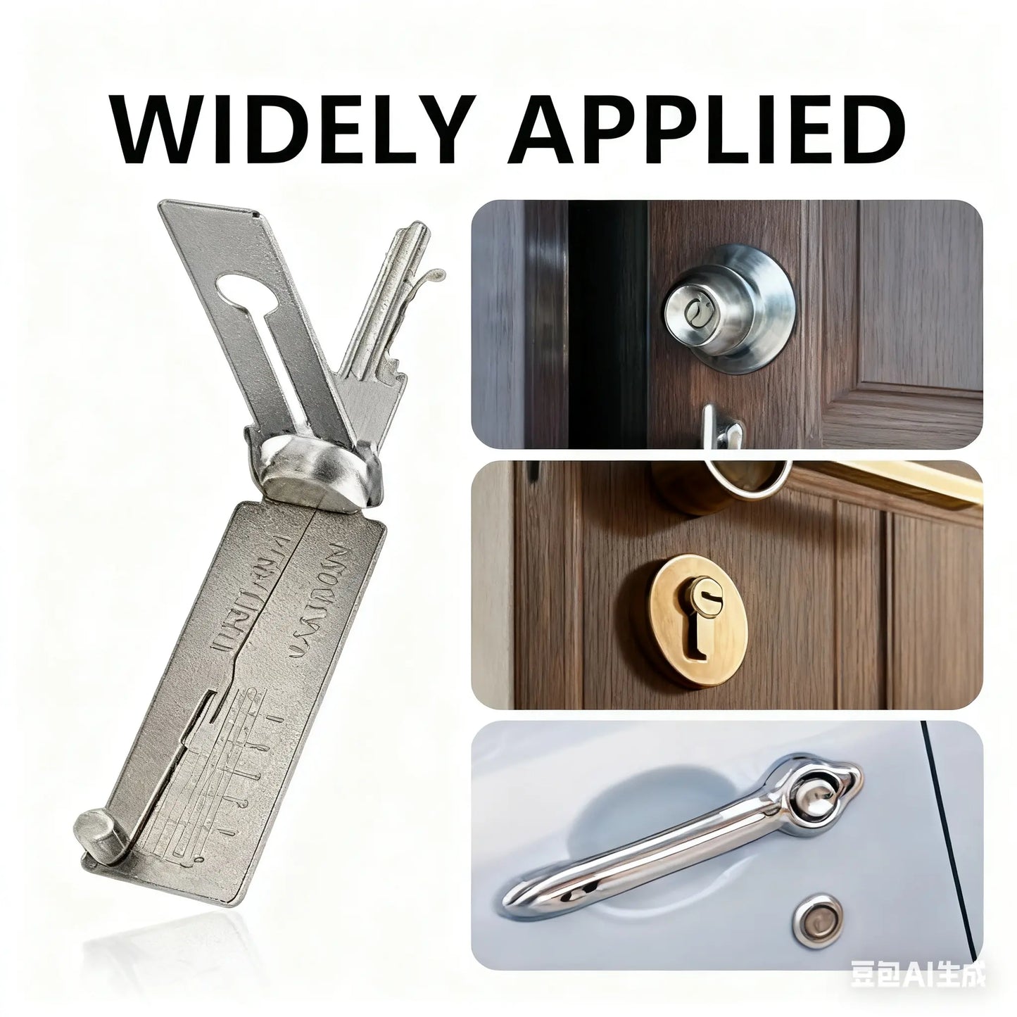🔐🔑 49% kedvezmény🔥Rozsdamentes acél kulcsdekóder
