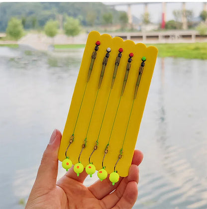【Kupite 1 set, dobijte 1 set gratis】🎣🐟Set struna za pecanje protiv dna, set za ribolov s europskom plutajućom udicom