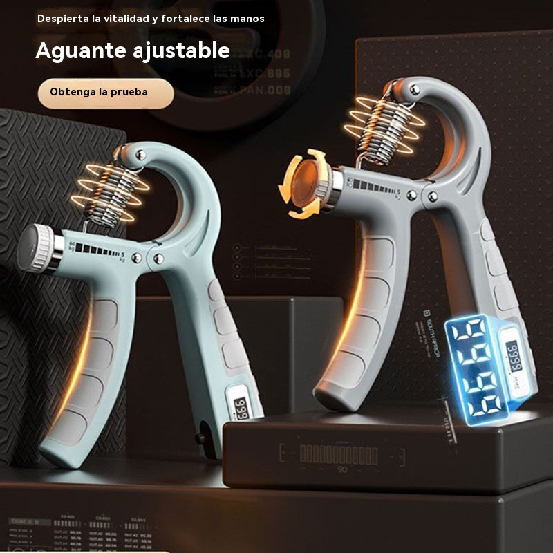 💪Oferta por tiempo limitado🔥Entrenador de fuerza de muñeca con contador y resistencia ajustable
