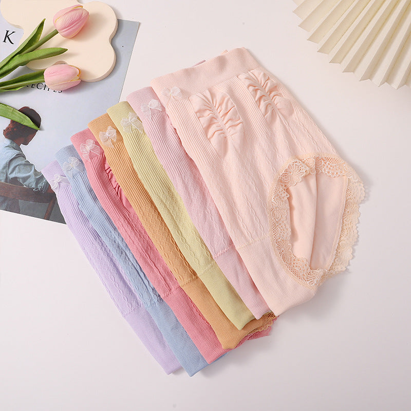 👩【7 sztuka】【Kup jeden, a drugi dostaniesz za darmo】】Antybakteryjne elastyczne majtki kontrolujące brzuch z wysoką talią w dużych rozmiarach（60-100kg）