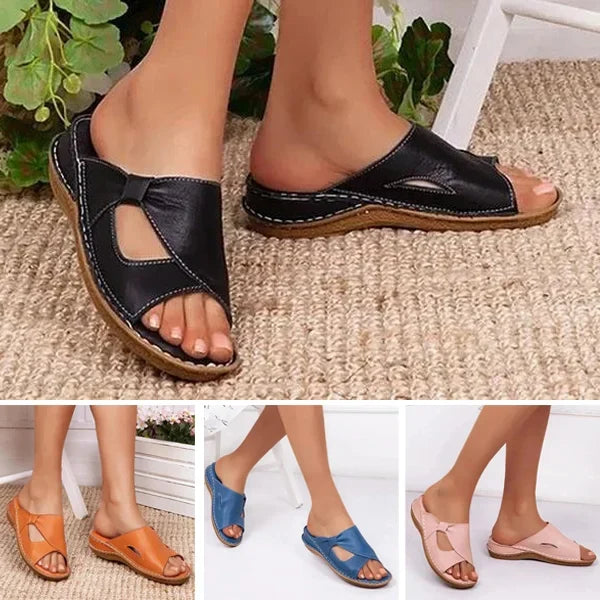 🔥🔥【35-43】👡Új divatos, lezser és kényelmes puha talpú strandpapucs nőknek