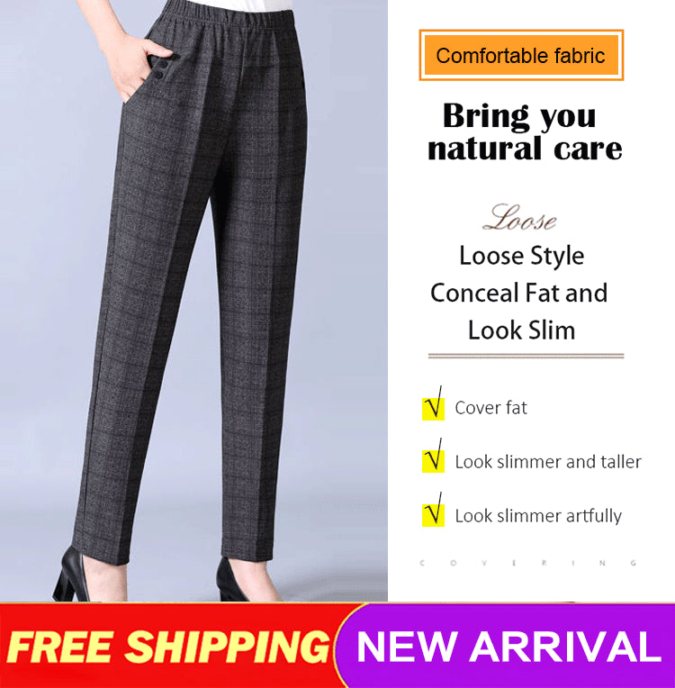 (Vegyél egyet, kapsz egyet ingyen) Új stílusú alkalmi nadrág középkorúak és idősek számára