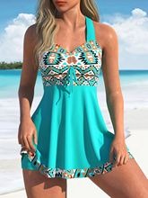 🌴【S-6XL】Traje de baño estampado de moda de talla grande