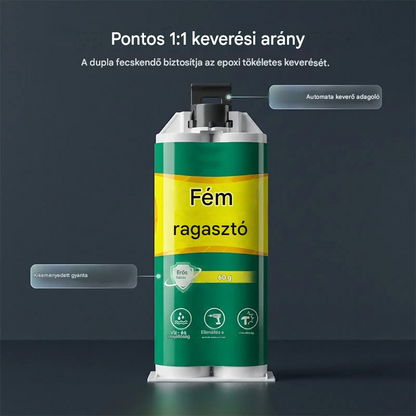 【3 darabos szett 🔥 Időszakos 50% kedvezmény! 🛠️ Nagy szilárdságú AB fémjavító gél
