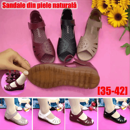 🔥【35-41】Nov model za poletje, udobni ženski sandali iz pravega usnja z mehkim podplatom