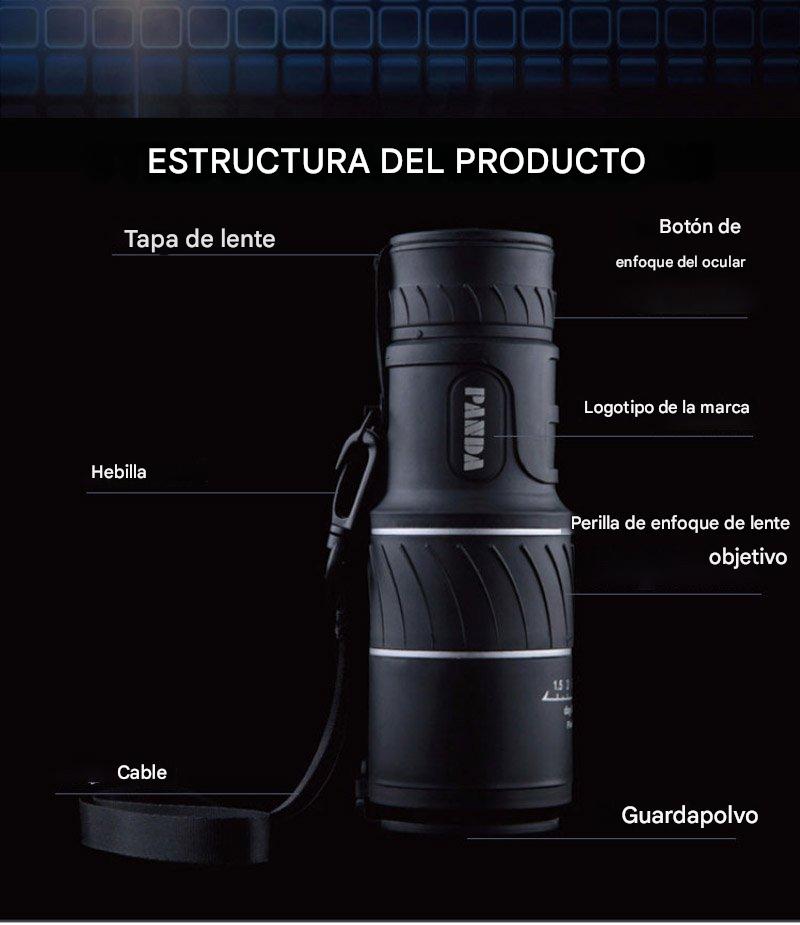 ✨Oferta por tiempo limitado✨ Monoculares de alta definición y gran aumento con función de visión nocturna