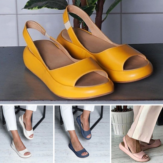 🔥👡【35-43 méret】Női kényelmes, vastag talpú korrekciós szandál ✅ Utánvét lehetséges ✅ Két darab vásárlása esetén 30% kedvezmény