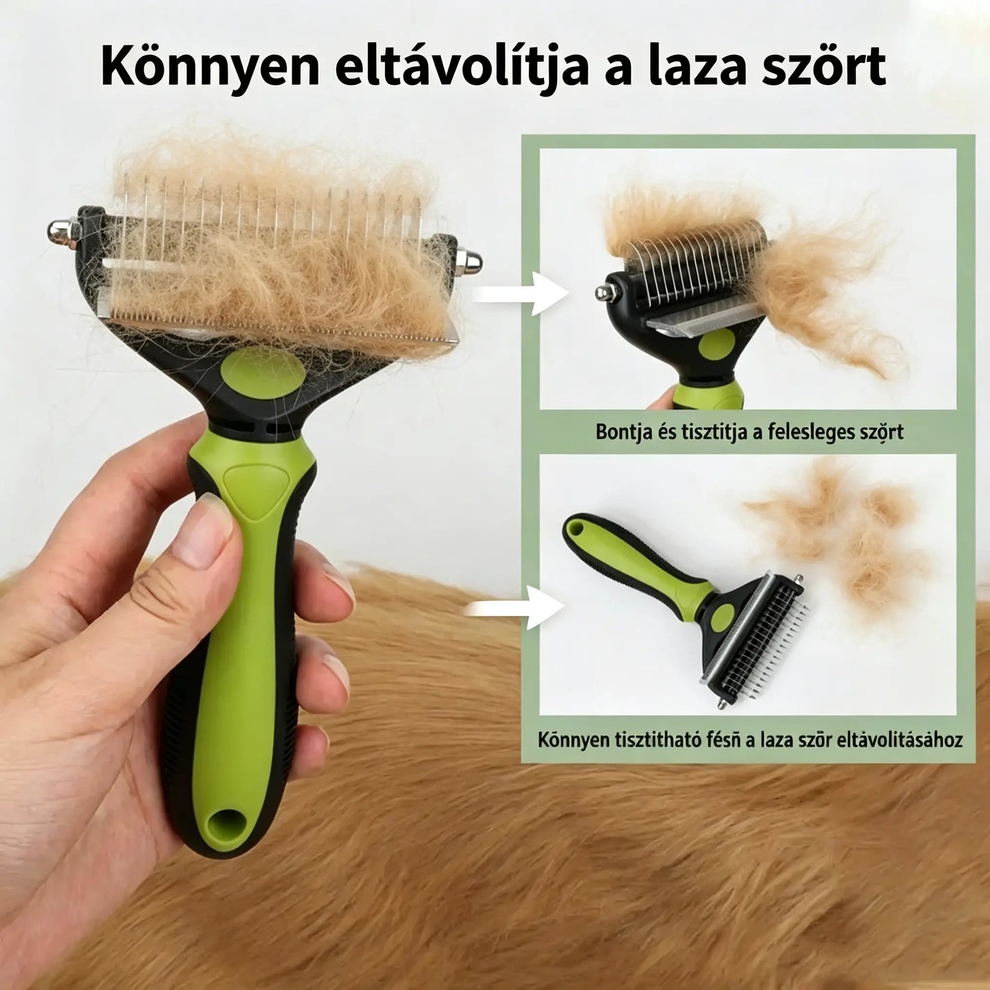 🐶🐱Professzionális eszköz kutyák és macskák szőrtelenítéséhez✨
