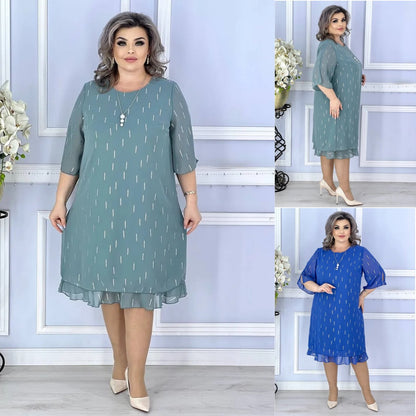 🎁🔥2026 Új érkezés💖【S~5XL】Elegáns és stílusos ruha【Utánvétes fizetés】