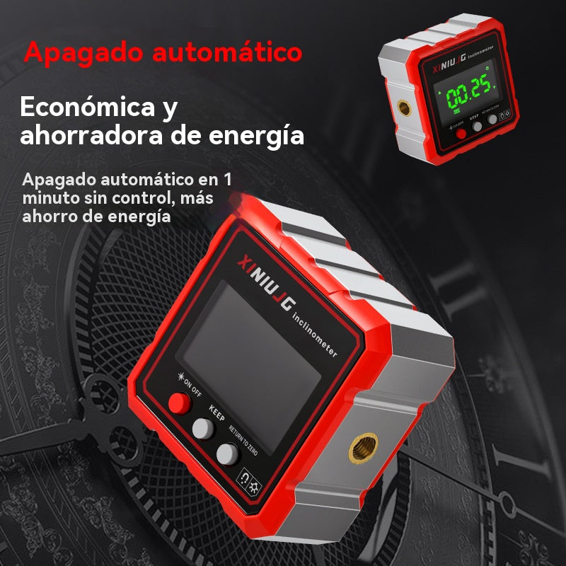 ⚡Oferta por tiempo limitado🔋 Nivel electrónico recargable con imán: medición instantánea