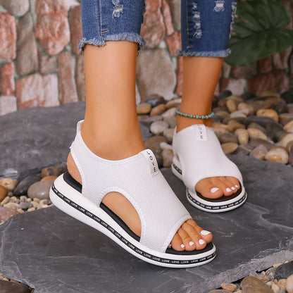 【36-41】👡 Nové módní tkané dámské sandály s měkkou podrážkou