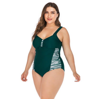🏖️🩱【S-5XL】2026 fekete csíkos egyrészes fürdőruha