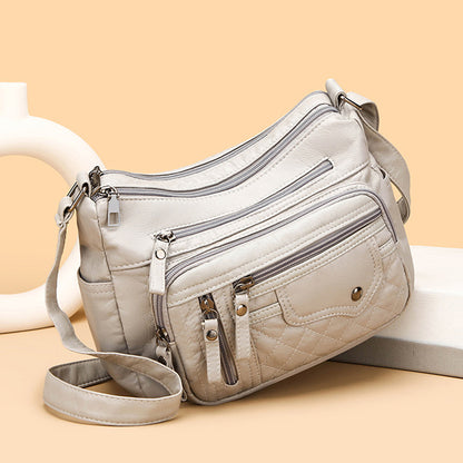 💥👜2025 új, nagy kapacitású puha bőr válltáska/crossbody táska