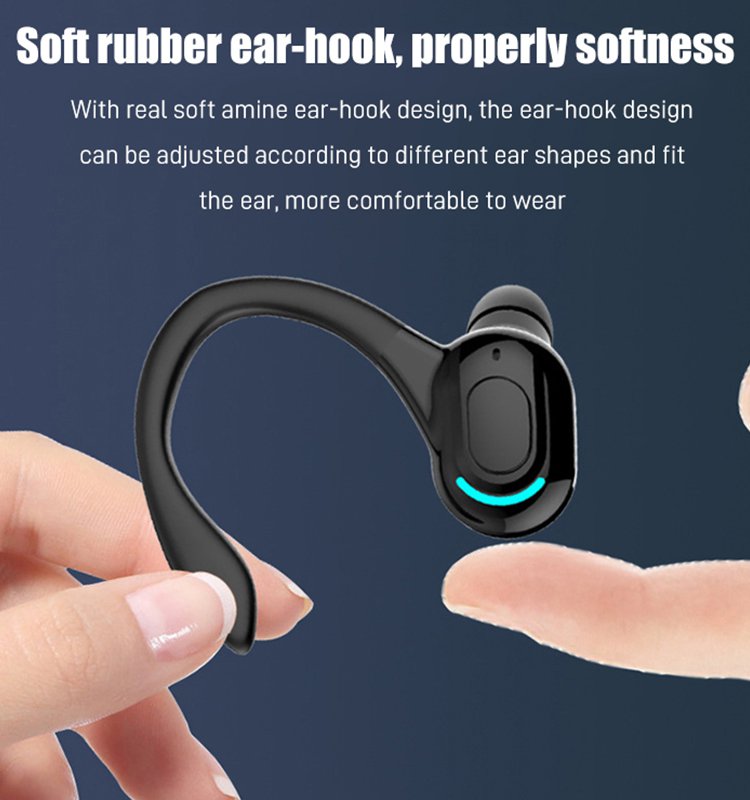 【Nyári leárazás】🎼🎧Vezeték nélküli bluetooth fülbe helyezhető fejhallgató, vízálló, erőteljes basszus