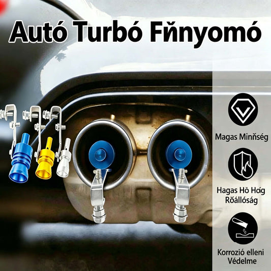【Vásároljon 1-et, kapjon 1-t ingyen】Turbo Sound kipufogó síp - Tartós és szemet gyönyörködtető fém