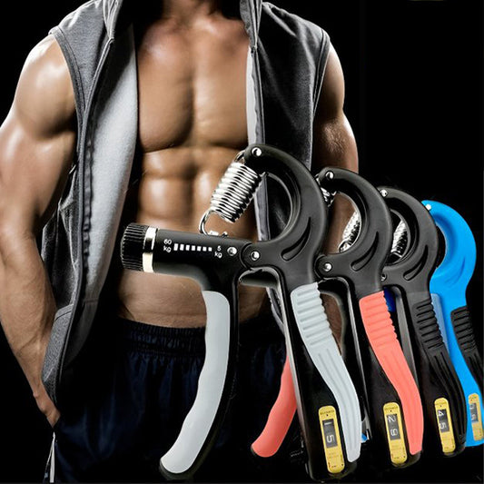 💪Oferta por tiempo limitado🔥Entrenador de fuerza de muñeca con contador y resistencia ajustable
